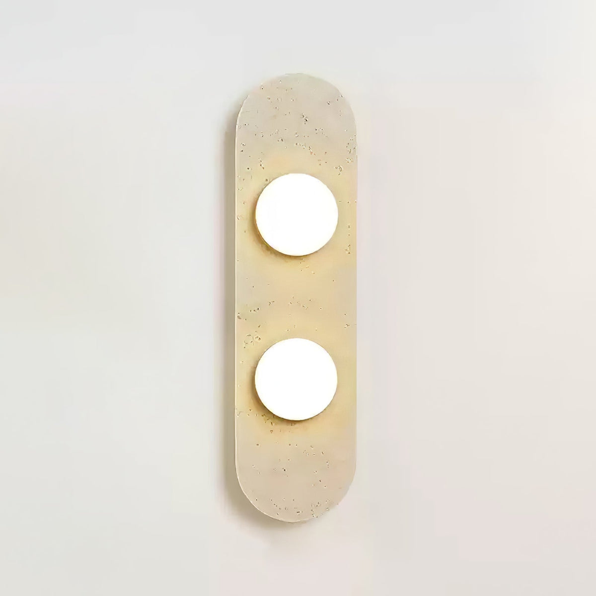 Zasoliel aplique de pared minimalista en travertino