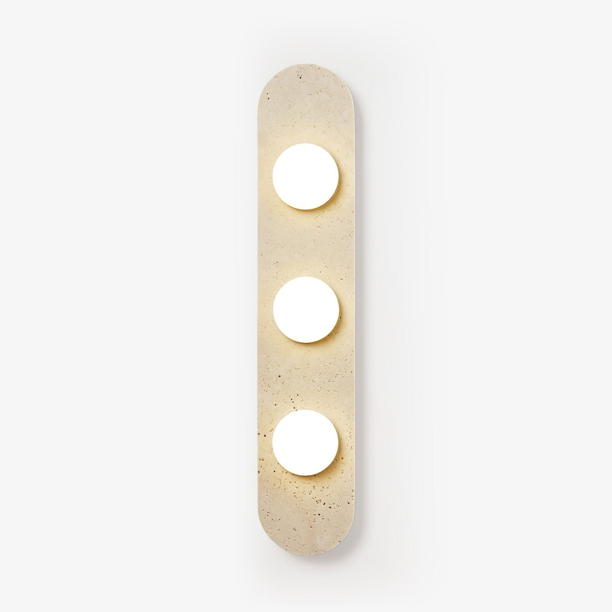 Zasoliel aplique de pared minimalista en travertino