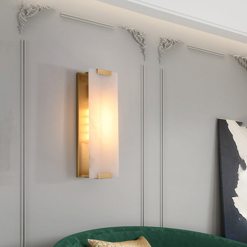 Velen aplique de pared alabastro Panel resplandor