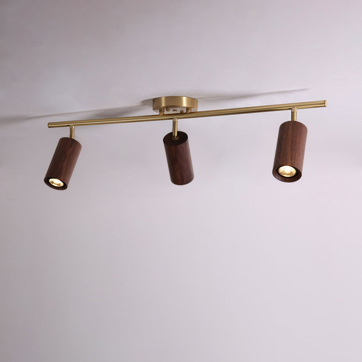 Usolila lámpara de techo moderna minimalista de madera