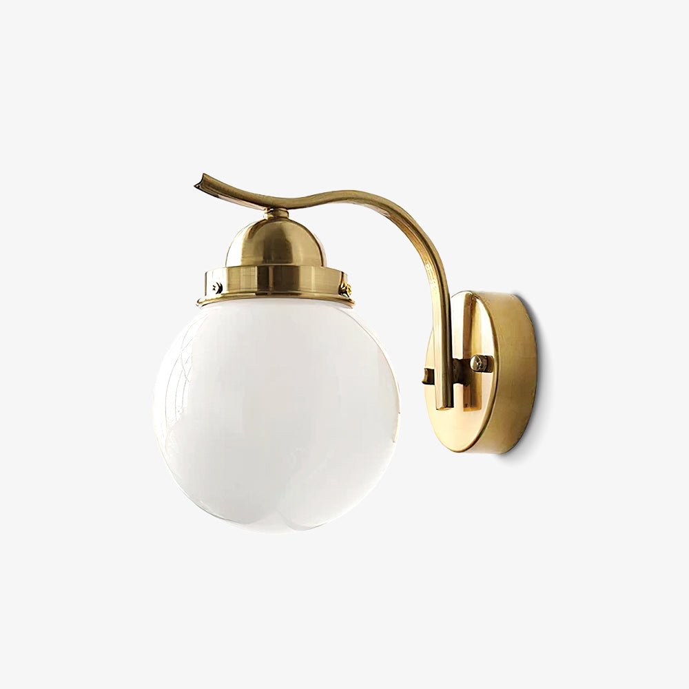 Avrinir aplique de pared moderno minimalista de vidrio