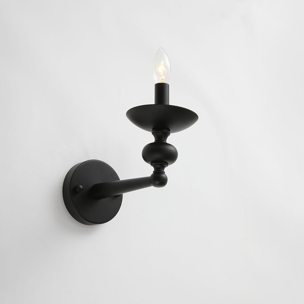 Silva Diseño Circulo Metal/Vidrio Lámpara colgante,Negra