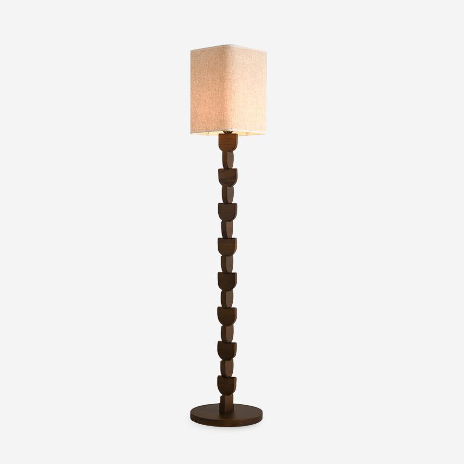 Rinoreria lámpara de pie de madera