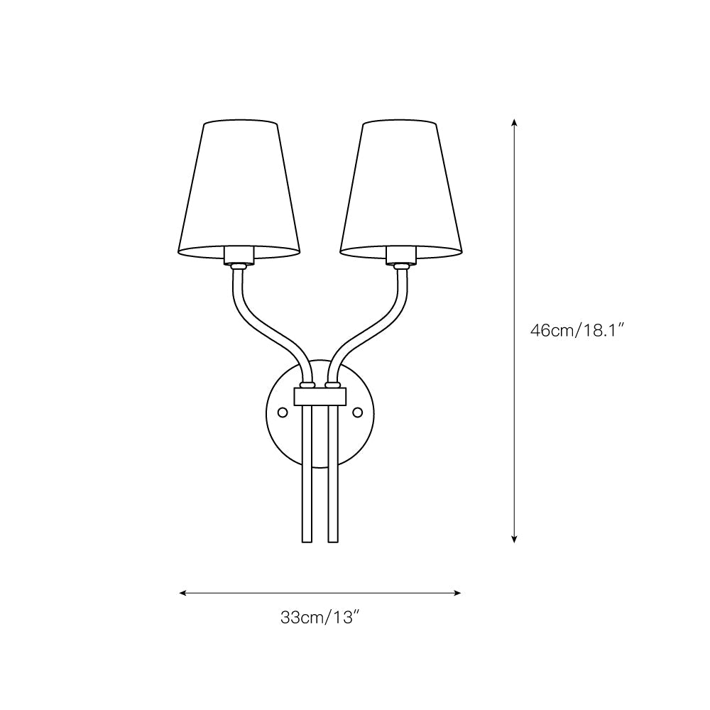 Ulreo aplique de pared