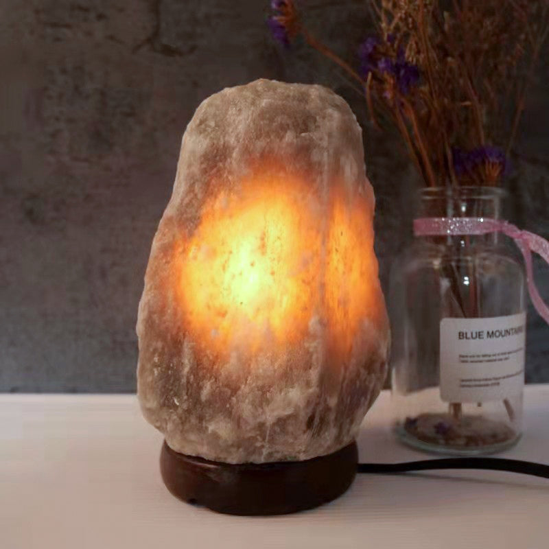 Salt lámpara de mesa