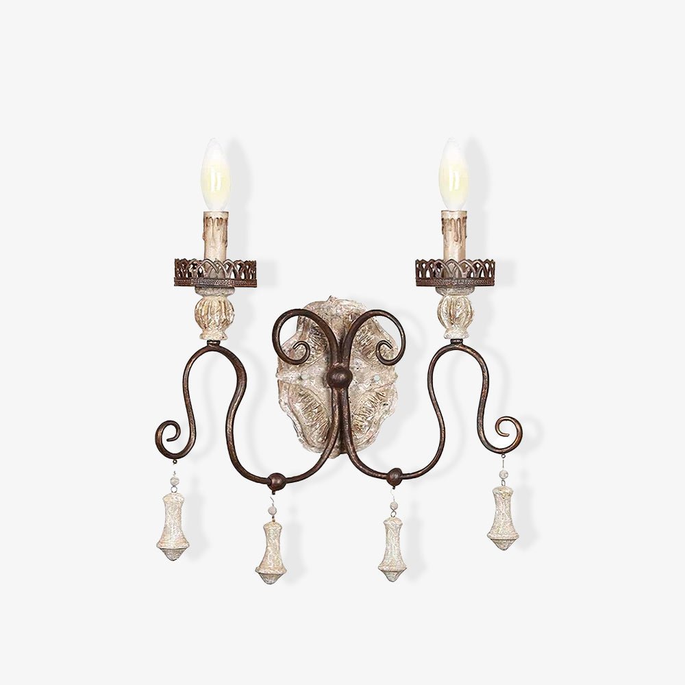 Aurzore aplique de pared Mid-century tradicional