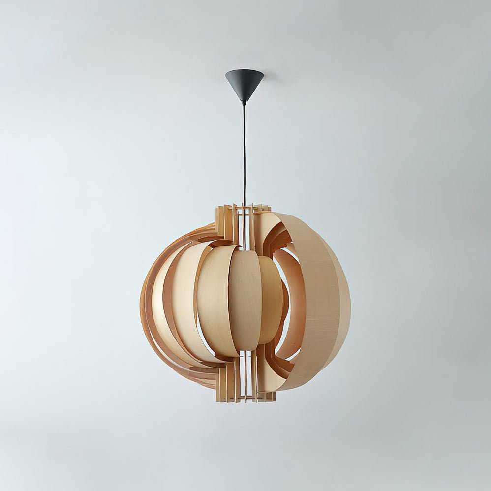 Ivraeus lámpara colgante Premium elegancia Anillo madera