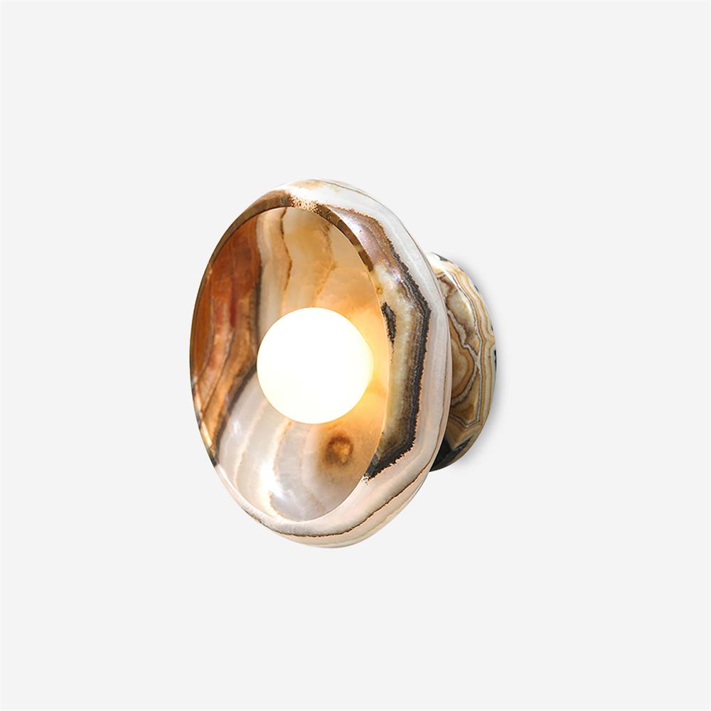 Onvix aplique de pared Natural Onyx