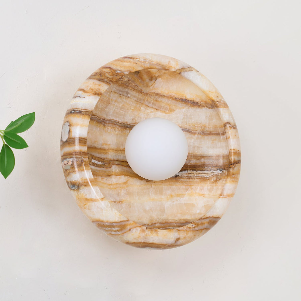 Onvix aplique de pared Natural Onyx