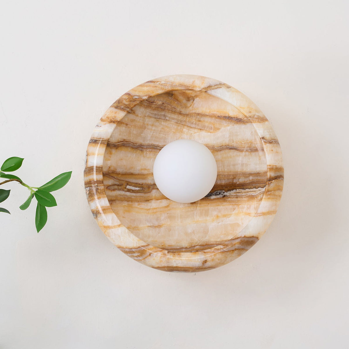 Onvix aplique de pared Natural Onyx