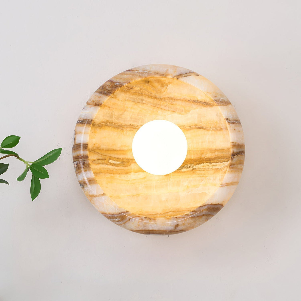 Onvix aplique de pared Natural Onyx