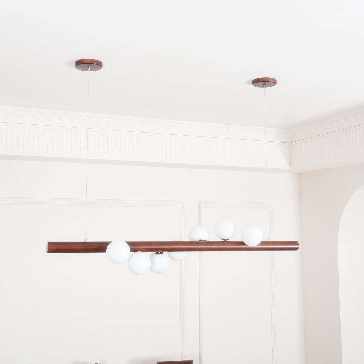 Arox lámpara colgante de madera estilo escandinavo