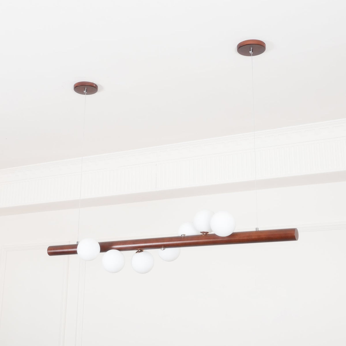 Arox lámpara colgante de madera estilo escandinavo