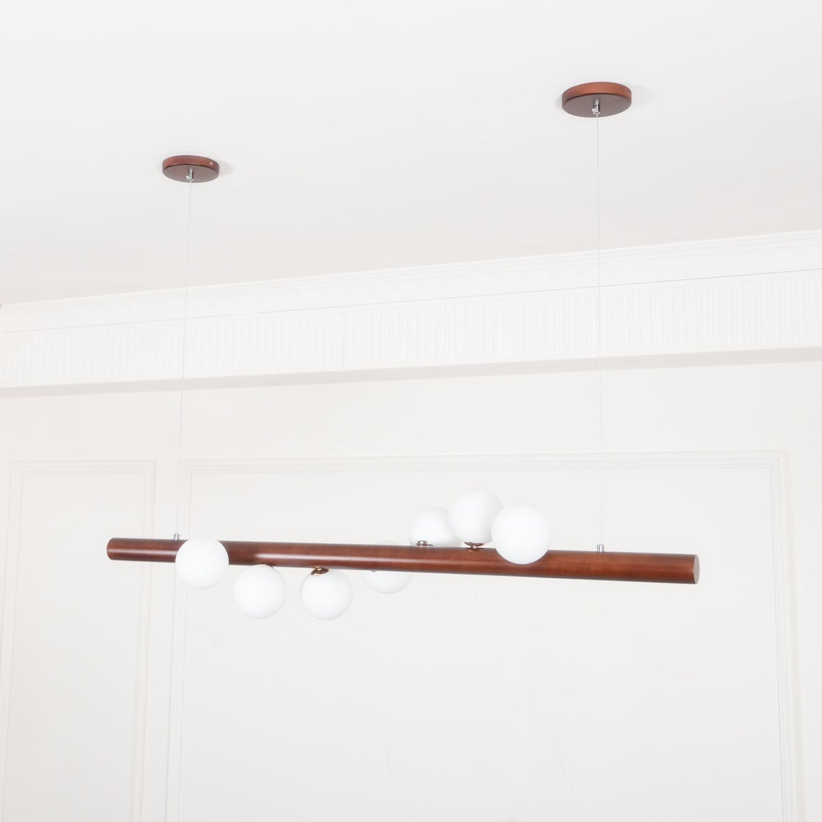 Arox lámpara colgante de madera estilo escandinavo