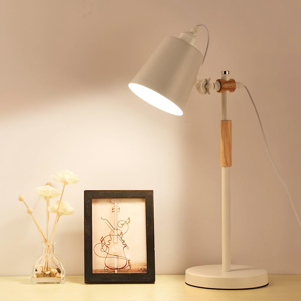 Addyson lámpara de mesa minimalista