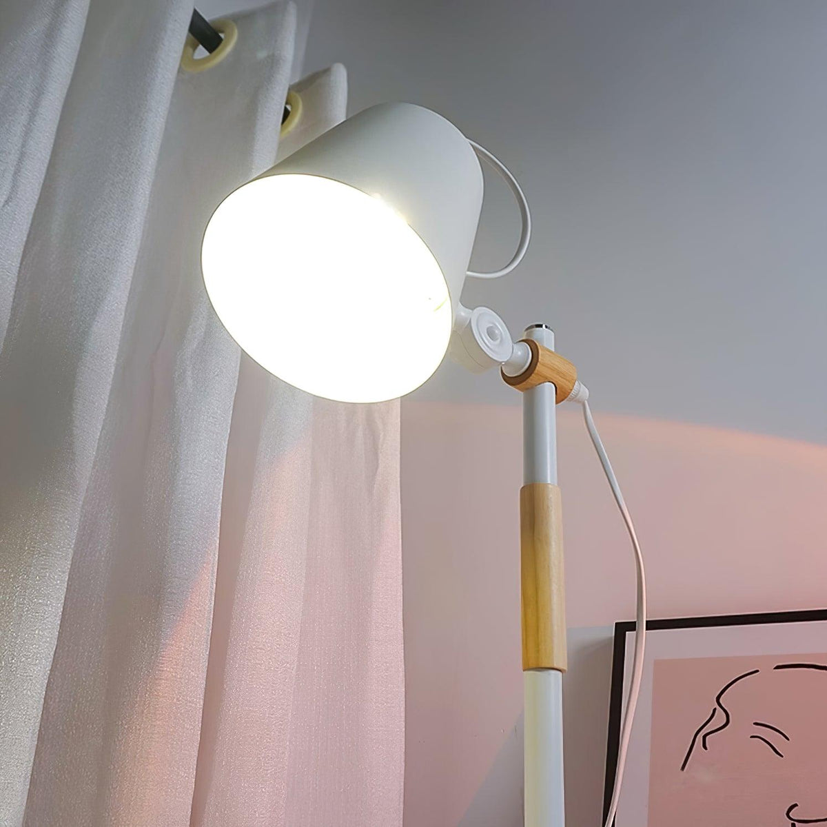 Addyson lámpara de mesa minimalista