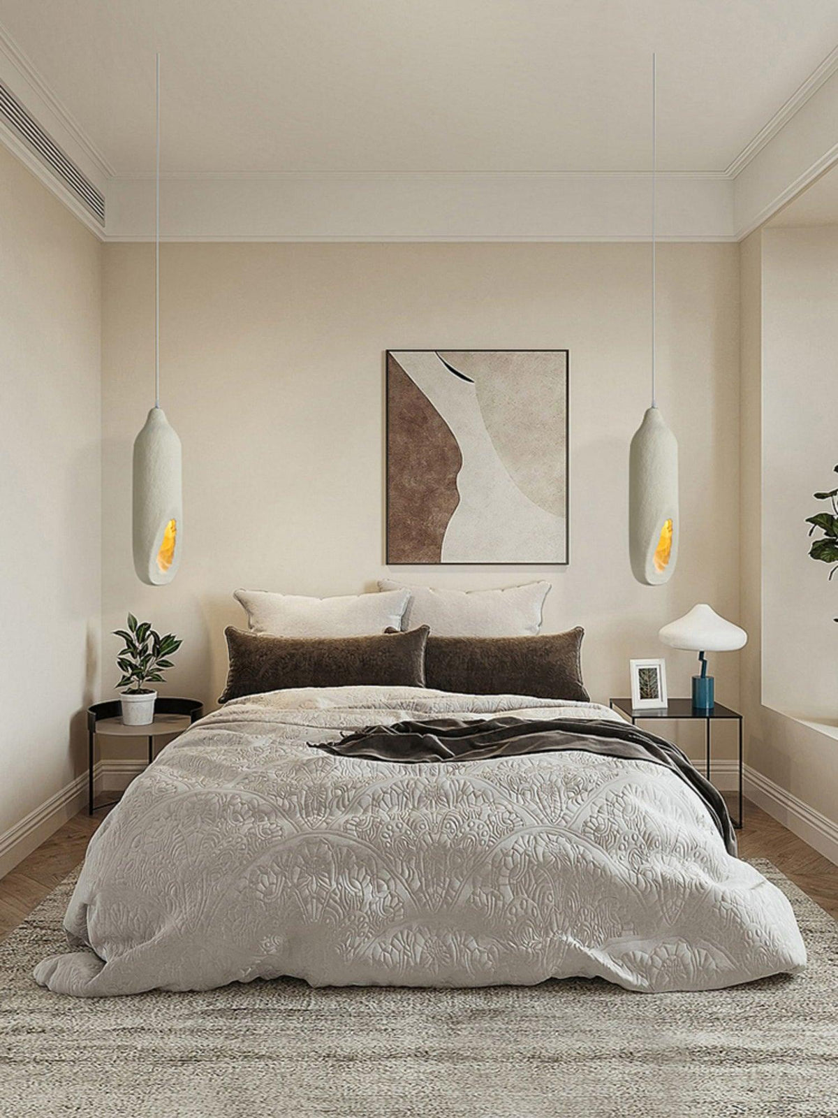 Anorion lámpara colgante moderna minimalista nórdica de plástico