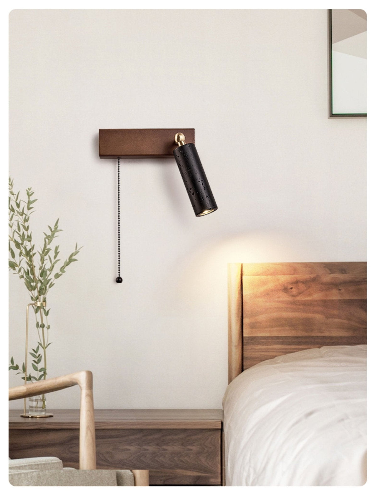 Riveiella aplique de pared giratorio con foco Spotlight