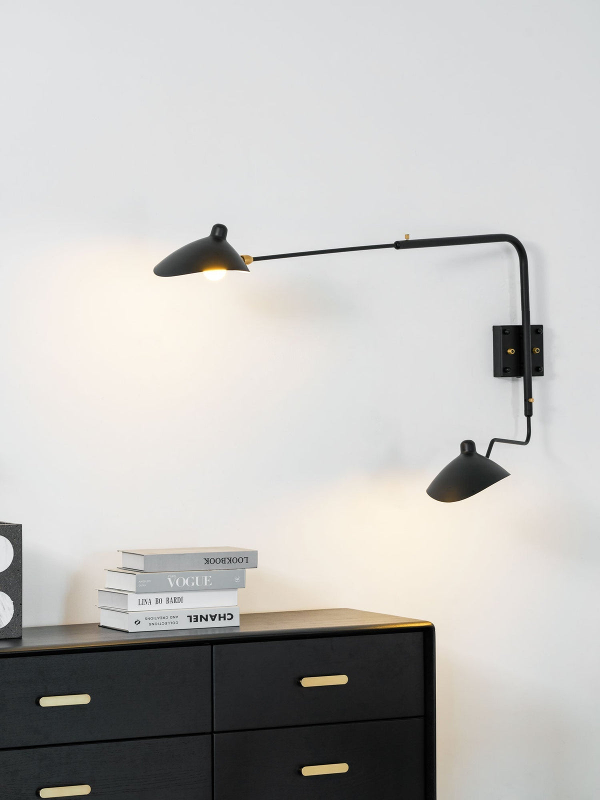 Lustra Aplique de pared Líneas Delicadas Elegante
