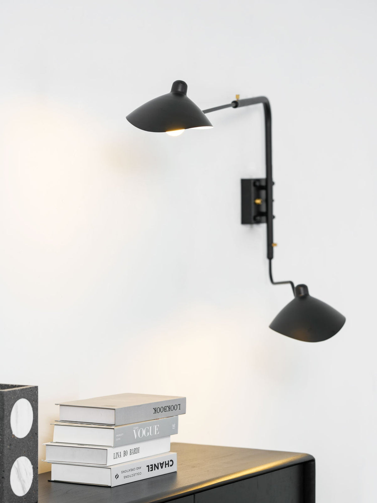 Lustra Aplique de pared Líneas Delicadas Elegante