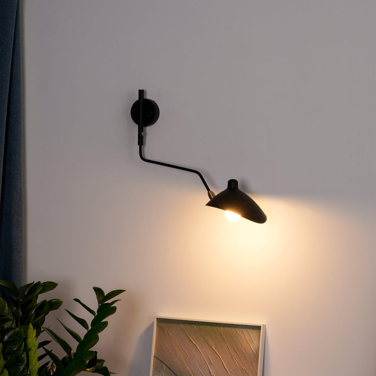 Lustra Aplique de pared Líneas Delicadas Elegante