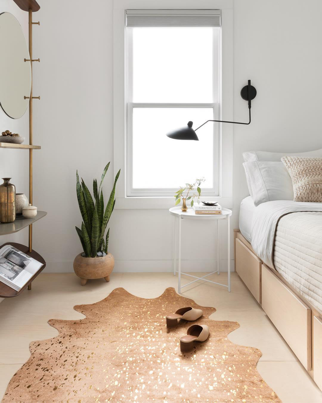 Lustra Aplique de pared Líneas Delicadas Elegante