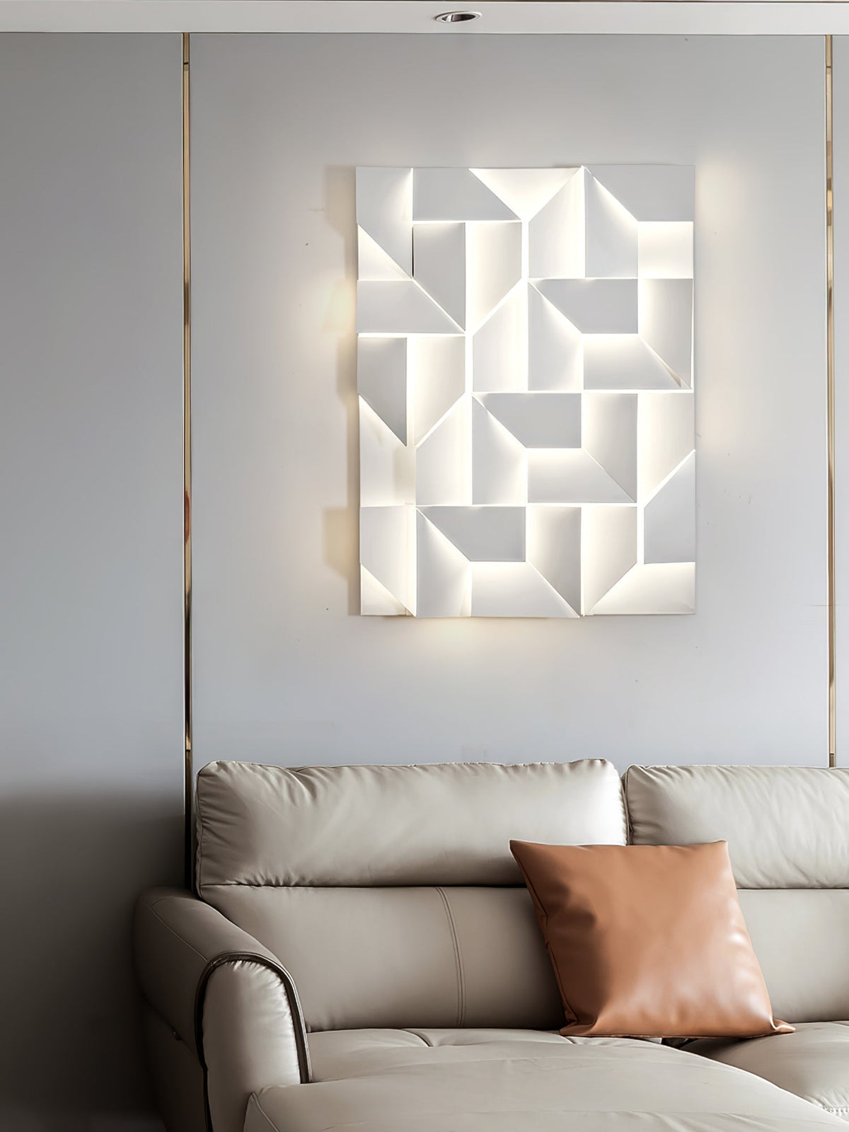 Deloza aplique de pared Shadows recargable