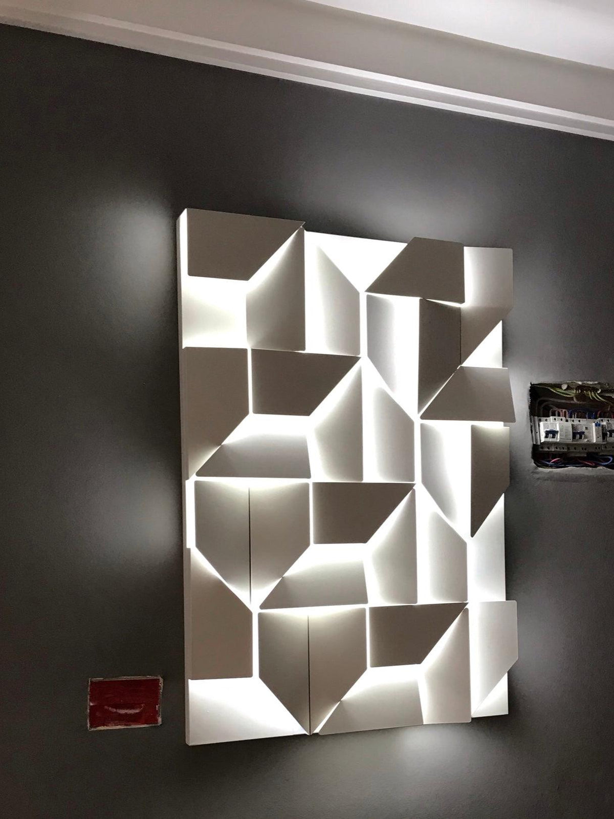 Deloza aplique de pared Shadows recargable