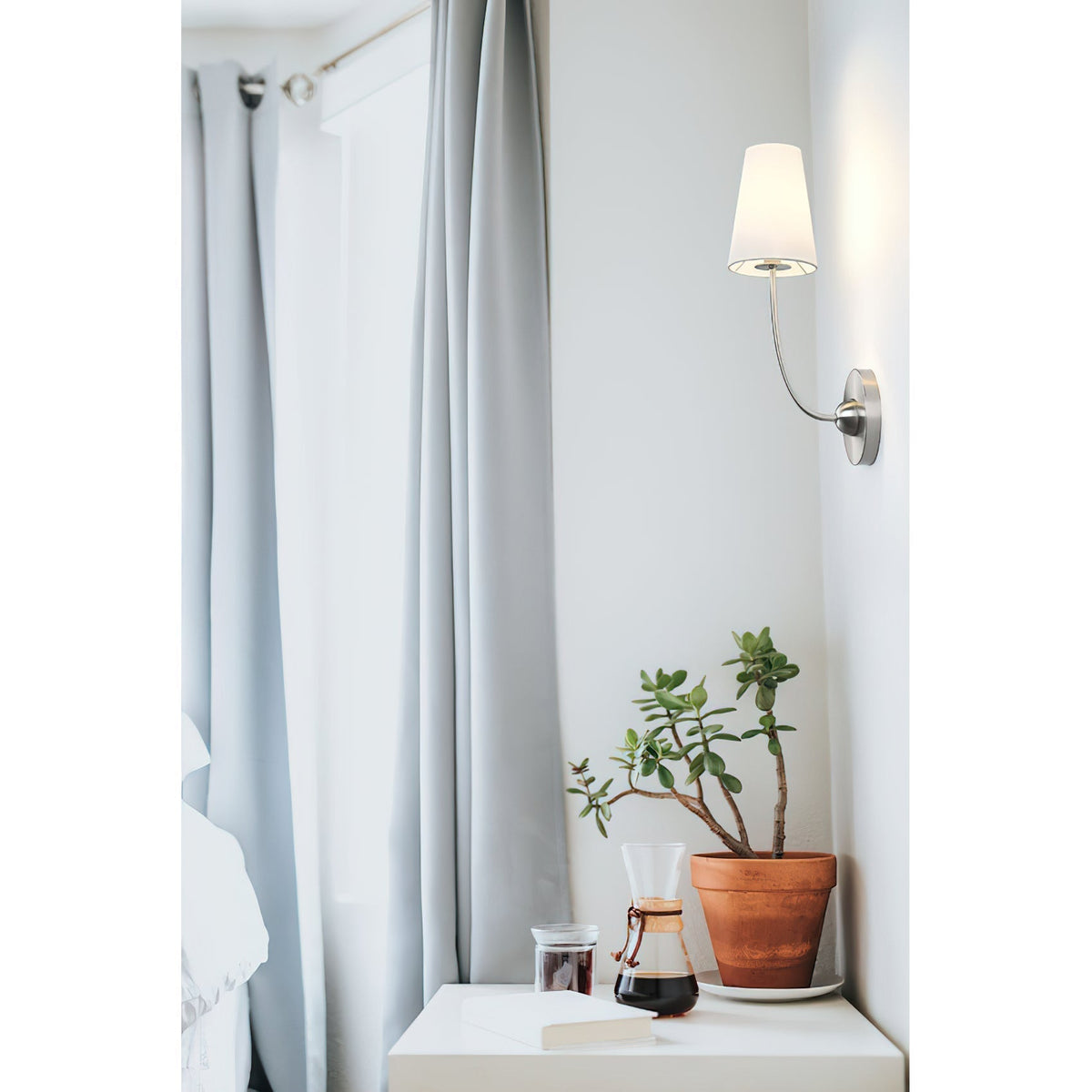 Miriviella aplique de pared de tela