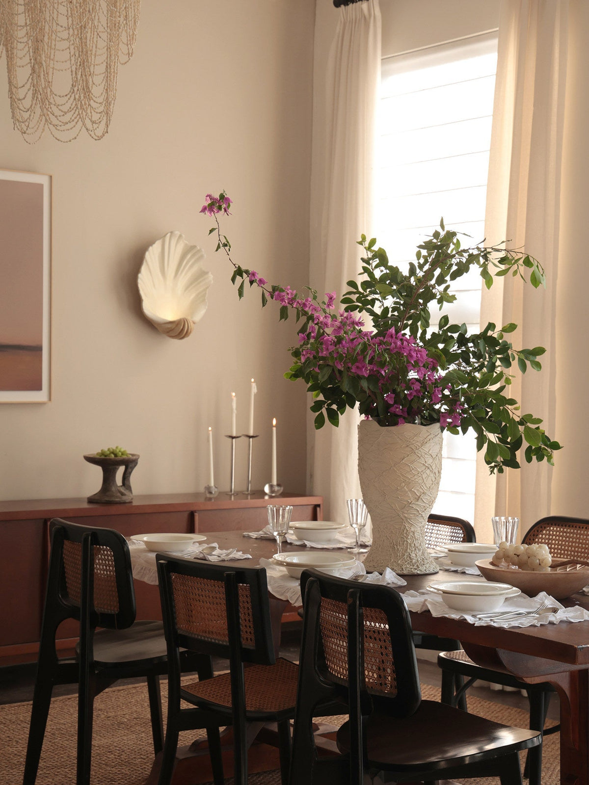 Aplique de pared Shell