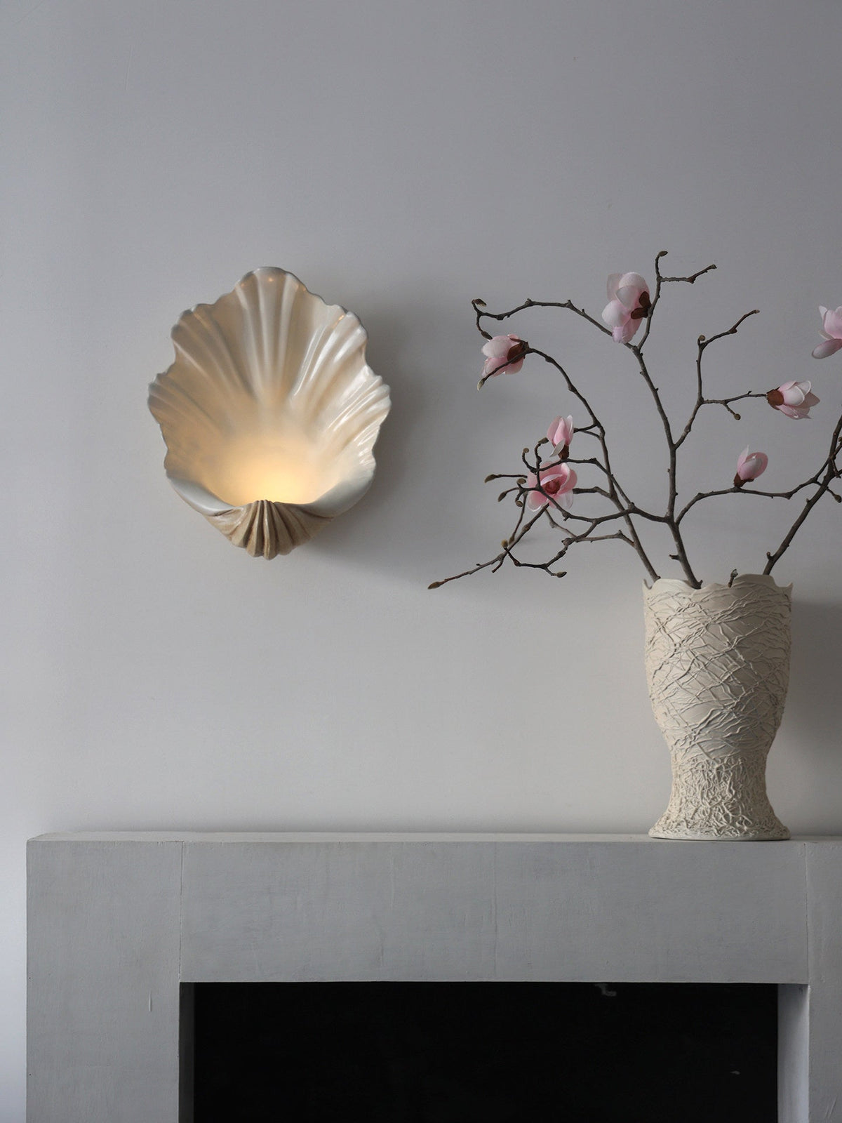 Aplique de pared Shell