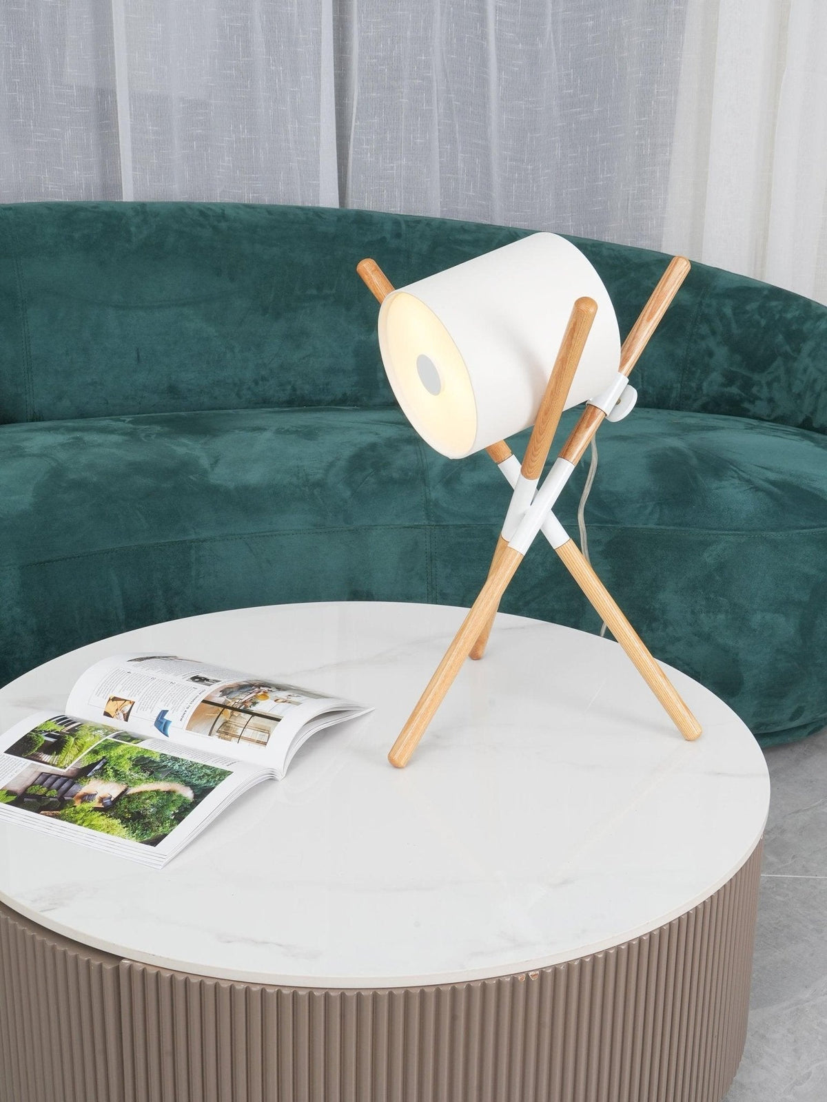 Daphane lámpara de mesa moderna