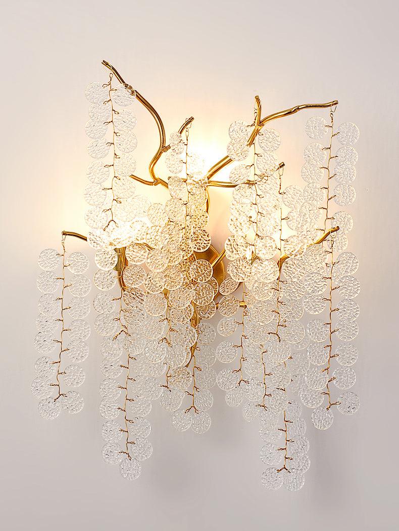 Citalos aplique de pared postmoderno de lujo con cristal