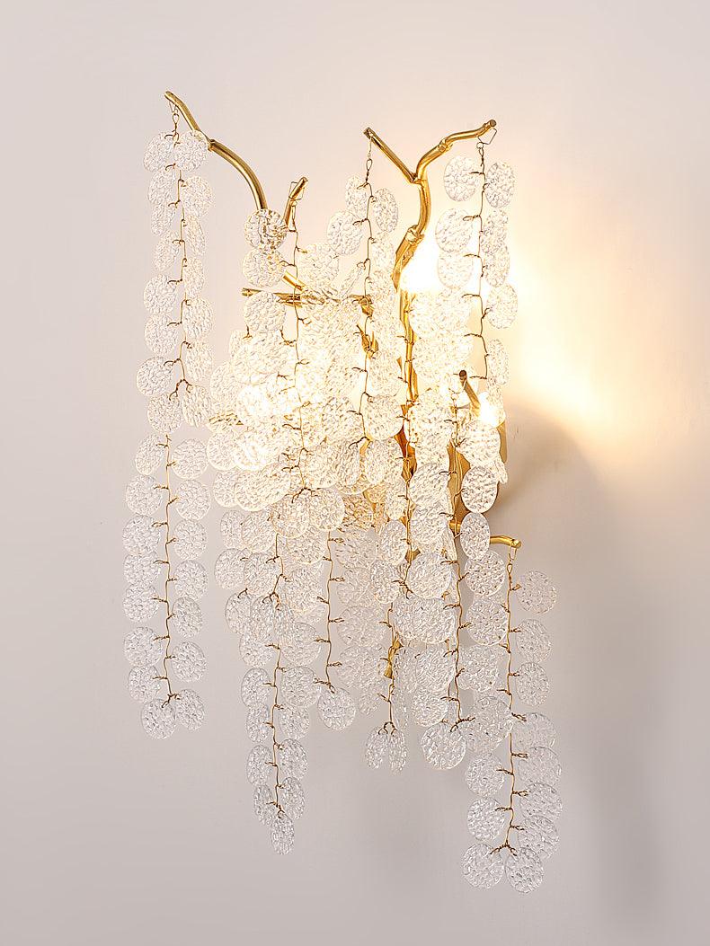 Citalos aplique de pared postmoderno de lujo con cristal