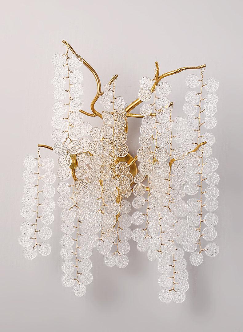 Citalos aplique de pared postmoderno de lujo con cristal