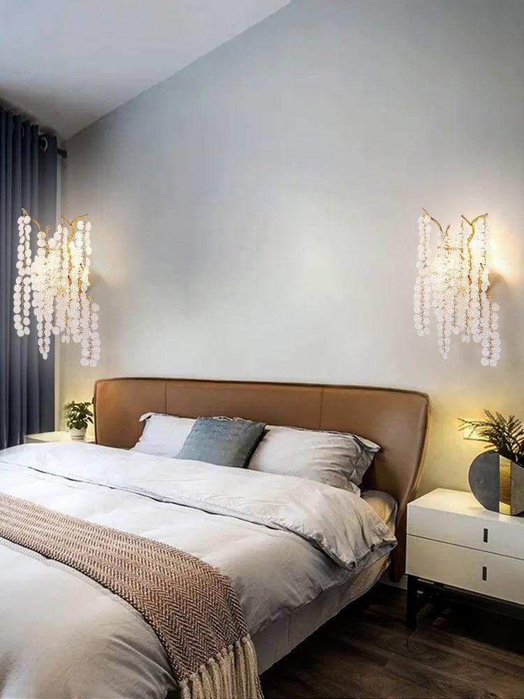 Citalos aplique de pared postmoderno de lujo con cristal