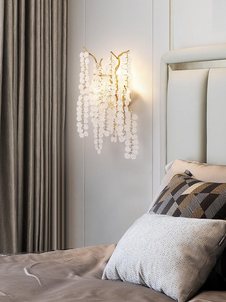 Citalos aplique de pared postmoderno de lujo con cristal