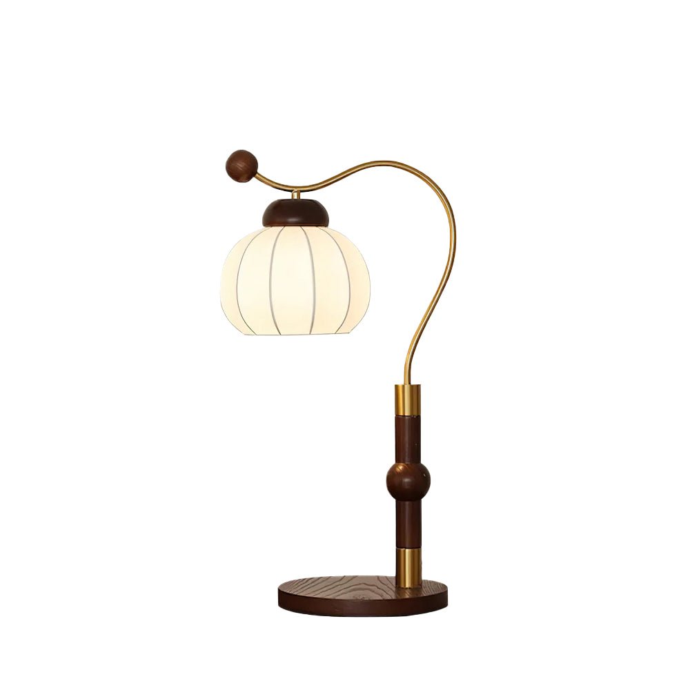Zyran lámpara de mesa Silk madera
