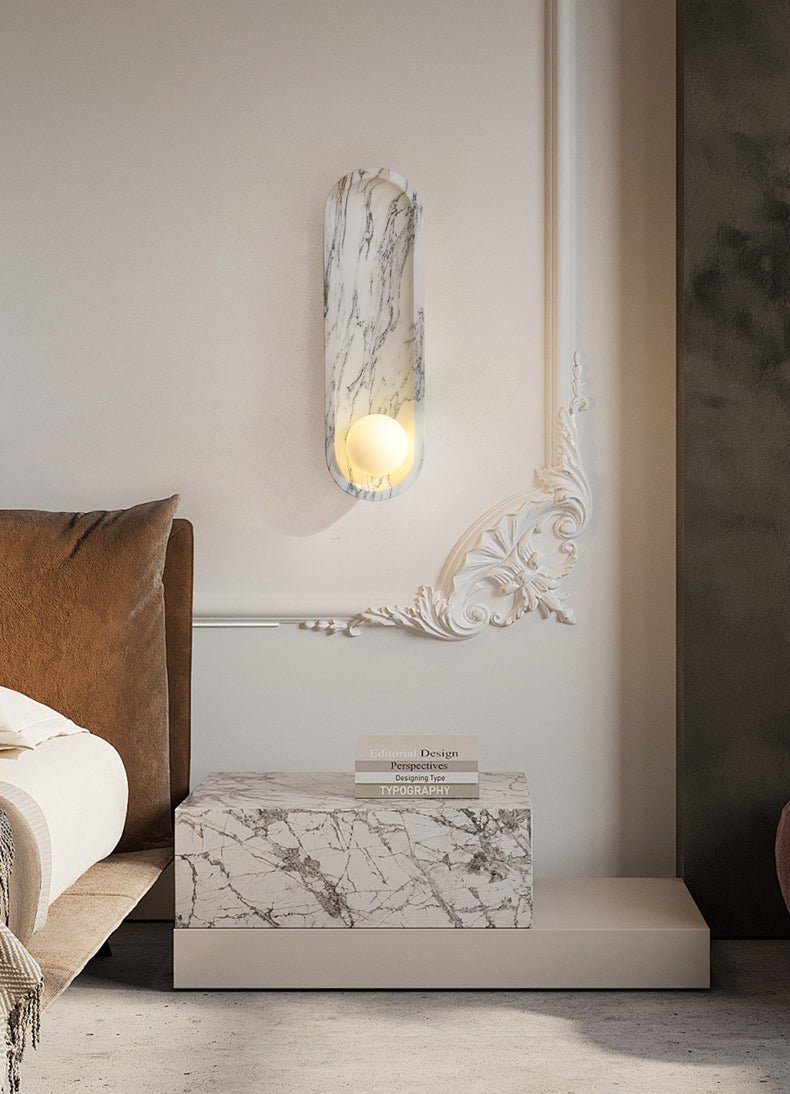Pith aplique de pared elegante en metal
