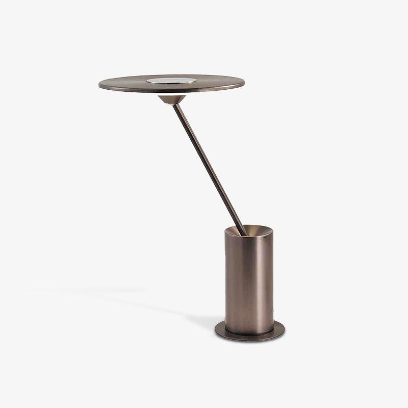 Feralielle lámpara de mesa minimalista de acero