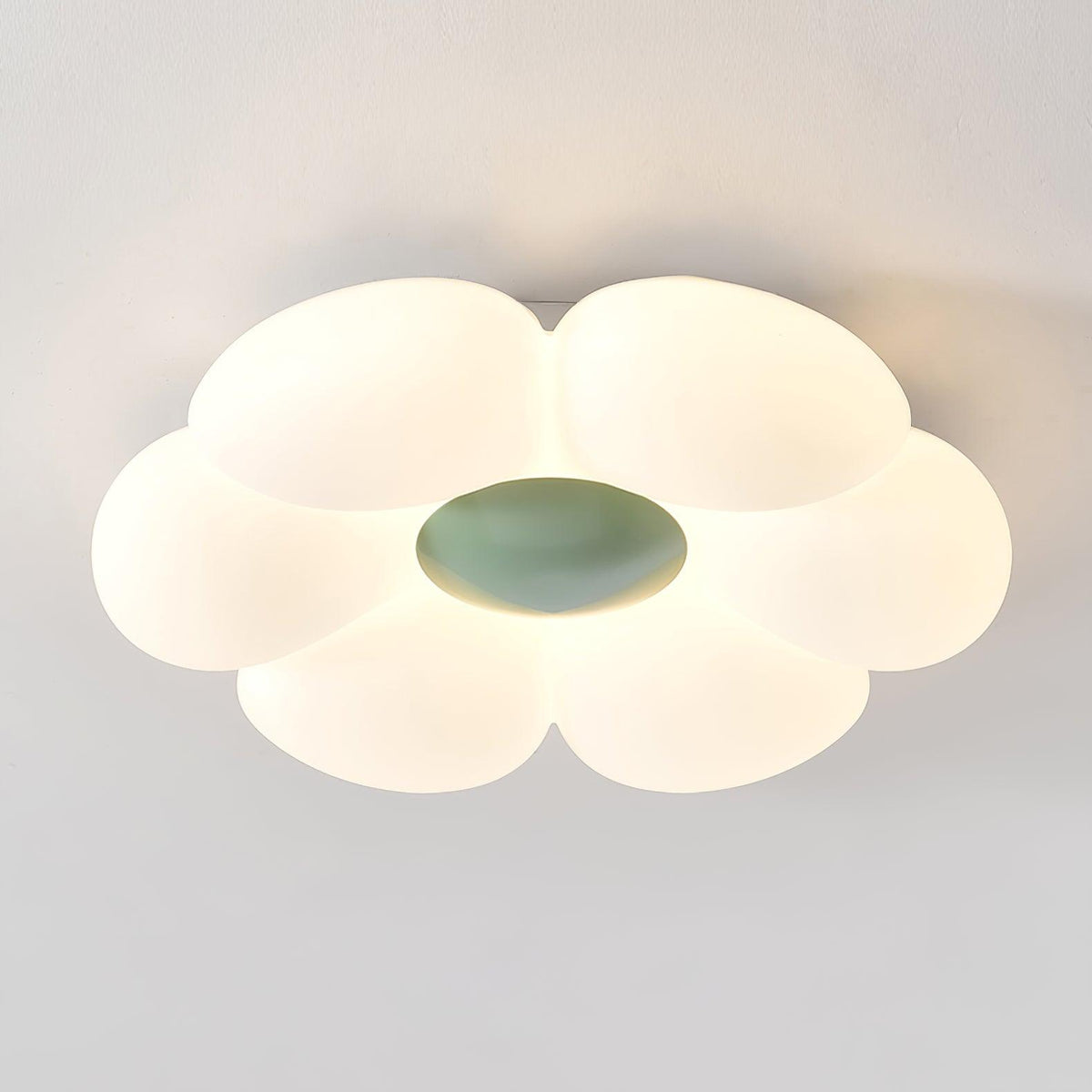 Liorinella lámpara de techo Six-Leaf Flower para habitación infantil