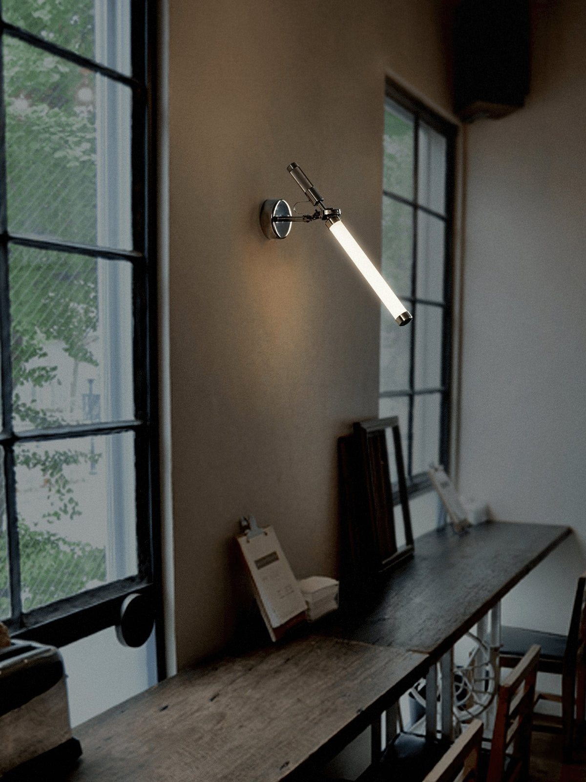 Brenly aplique de pared Premium elegancia de vidrio
