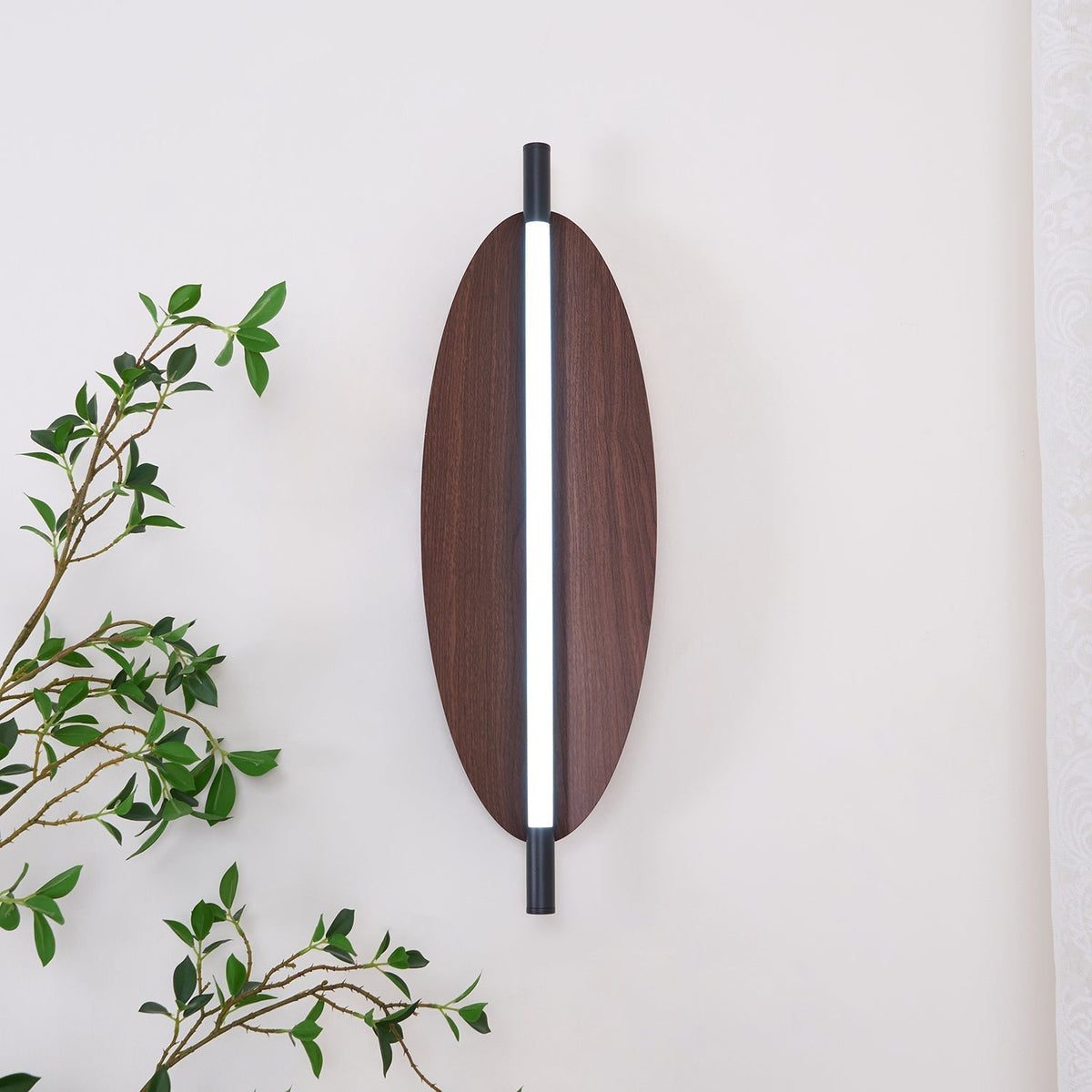 Orsoriel aplique de pared moderno y minimalista con acabado de tablero
