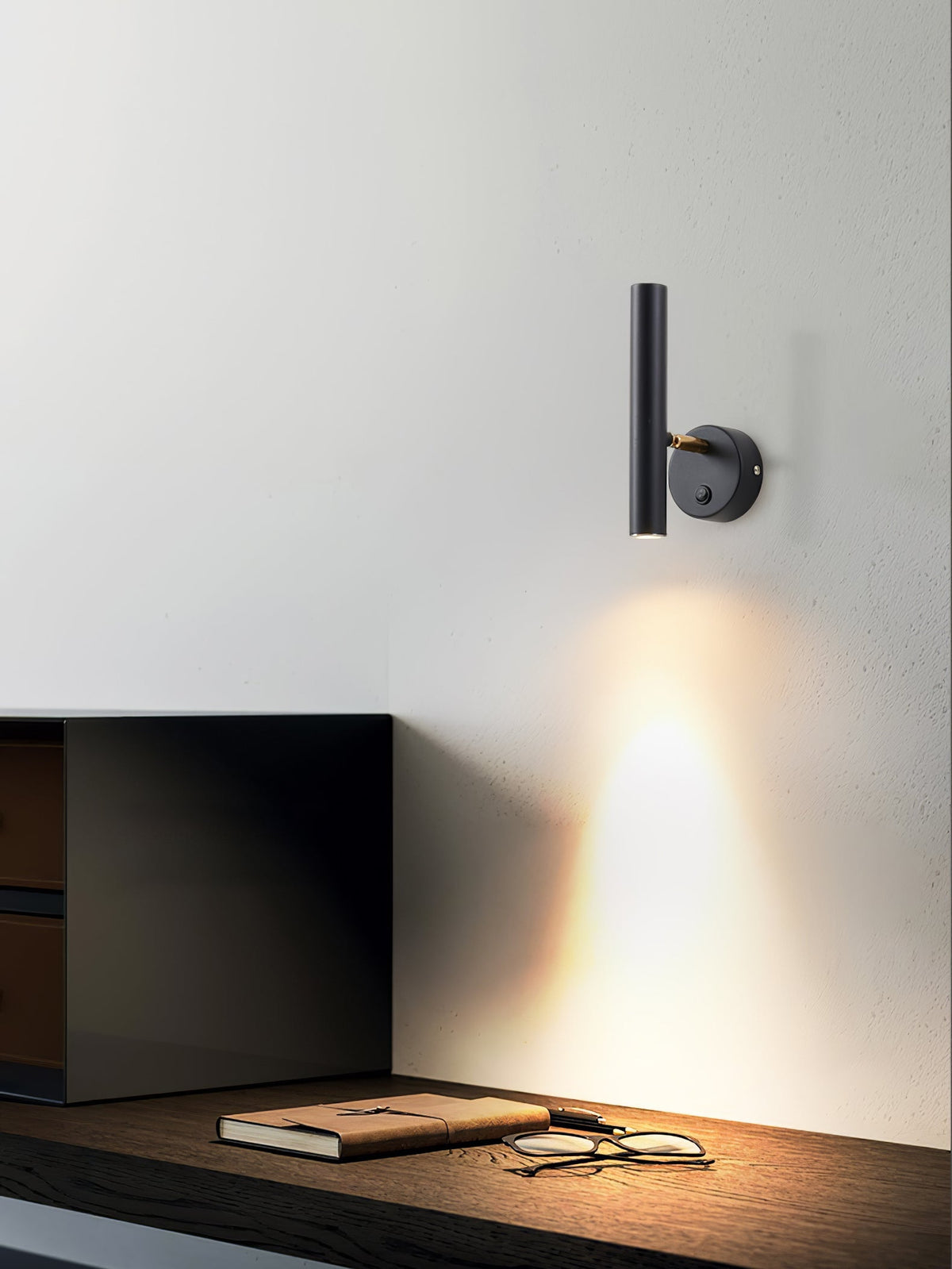 Aurel aplique de pared moderno minimalista regulable
