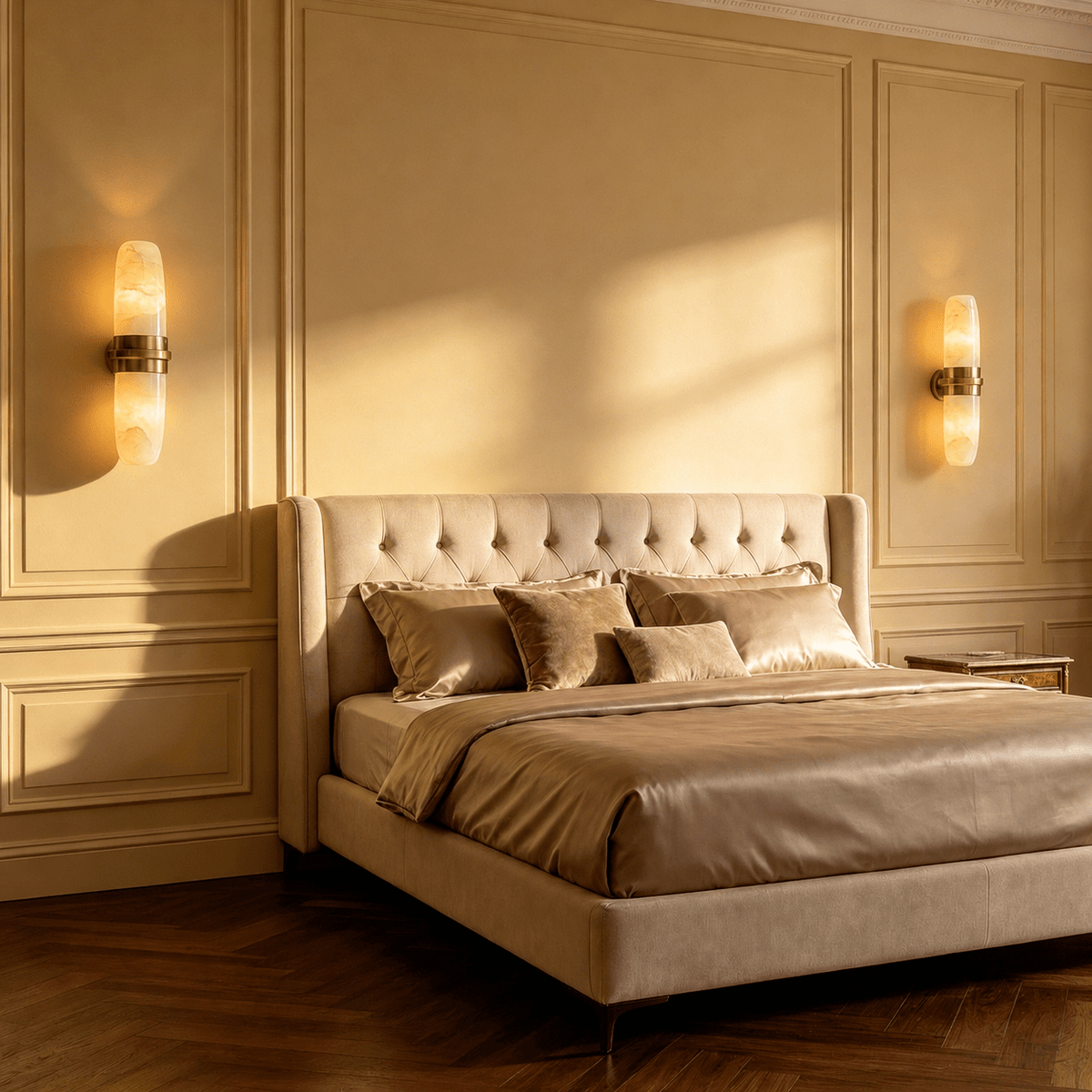 Slim aplique de pared vertical tubular