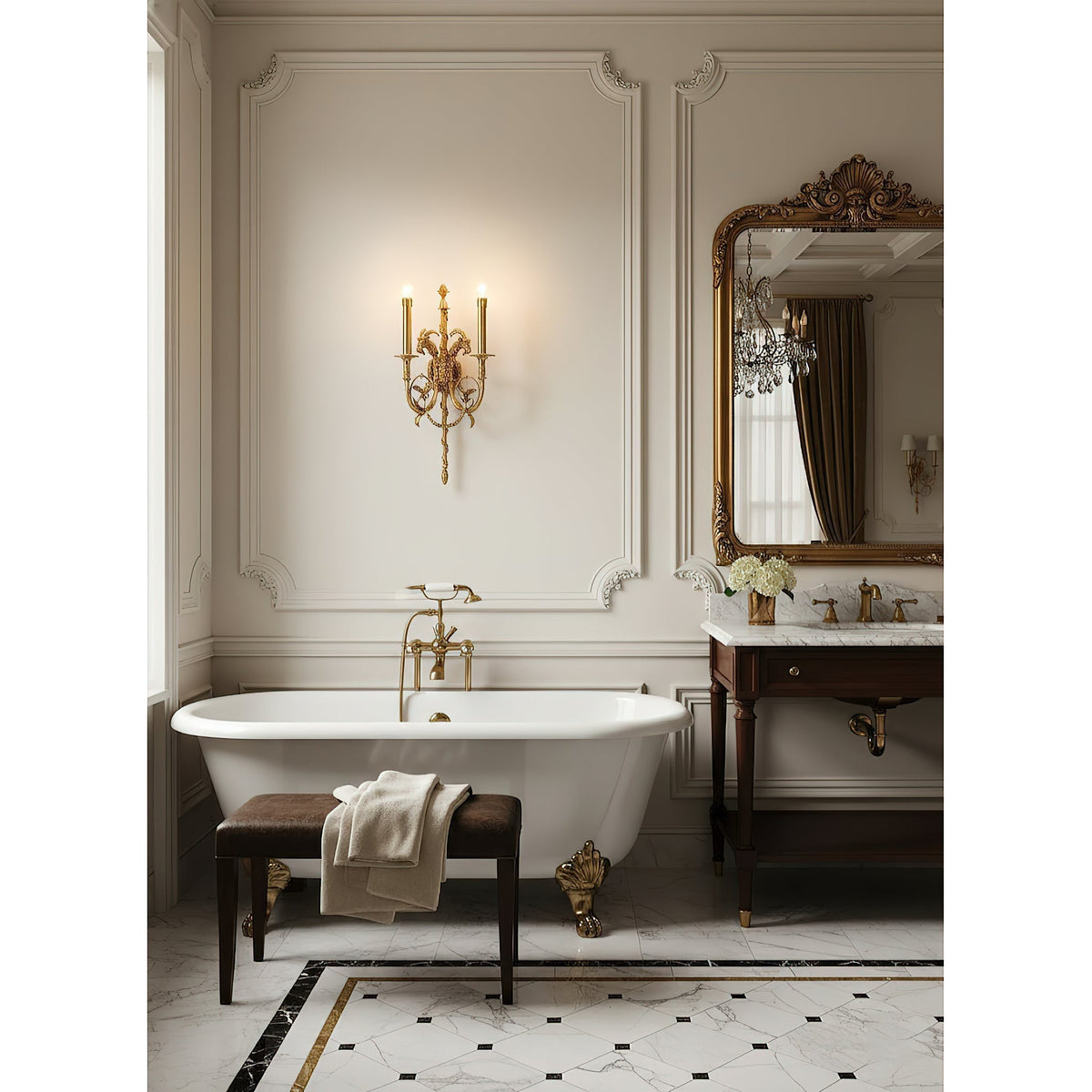 Leopold aplique de pared