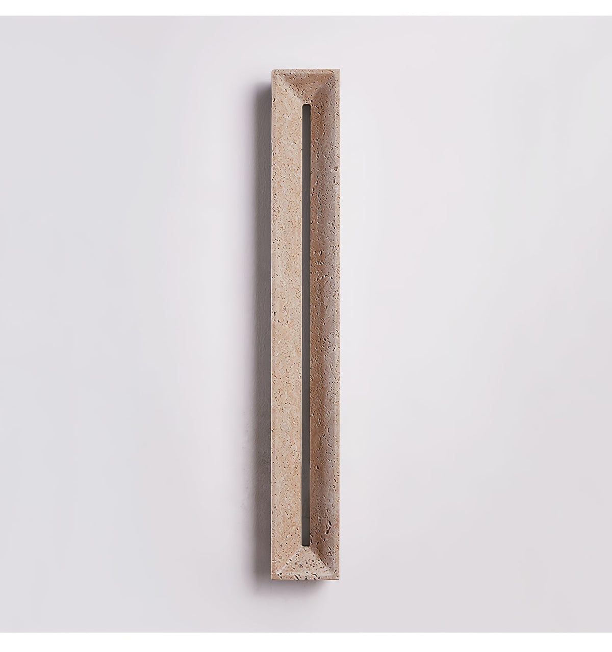 Dfi aplique de pared minimalista en travertino