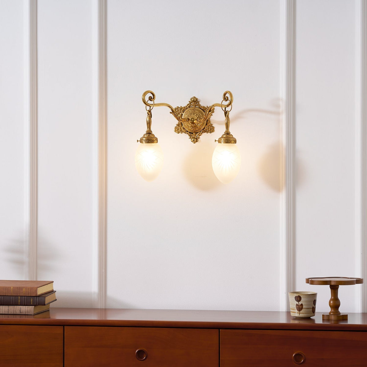 Varessa aplique de pared clásico