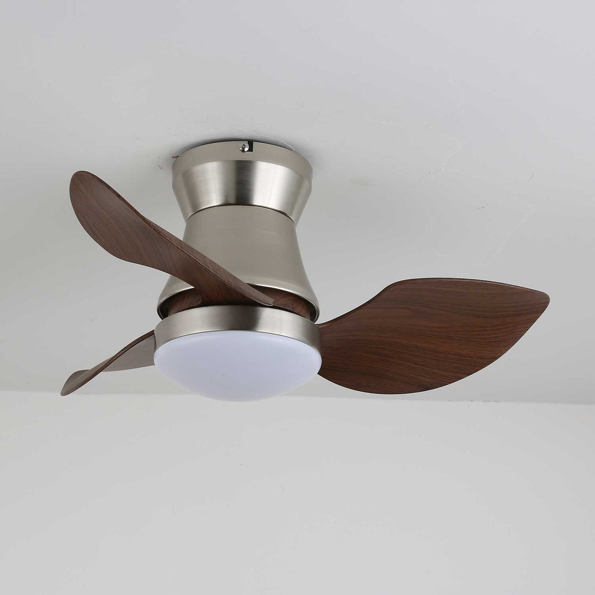 Airlume ventilador de techo con luz moderno de madera