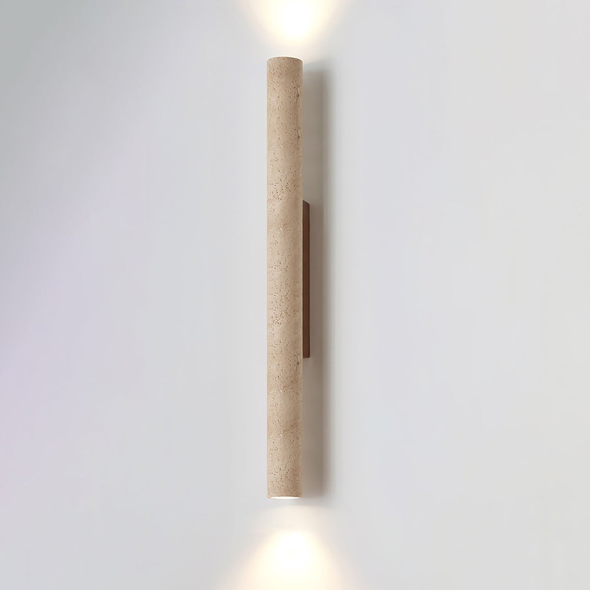 Seranise Slim Cylinder travertino aplique de pared